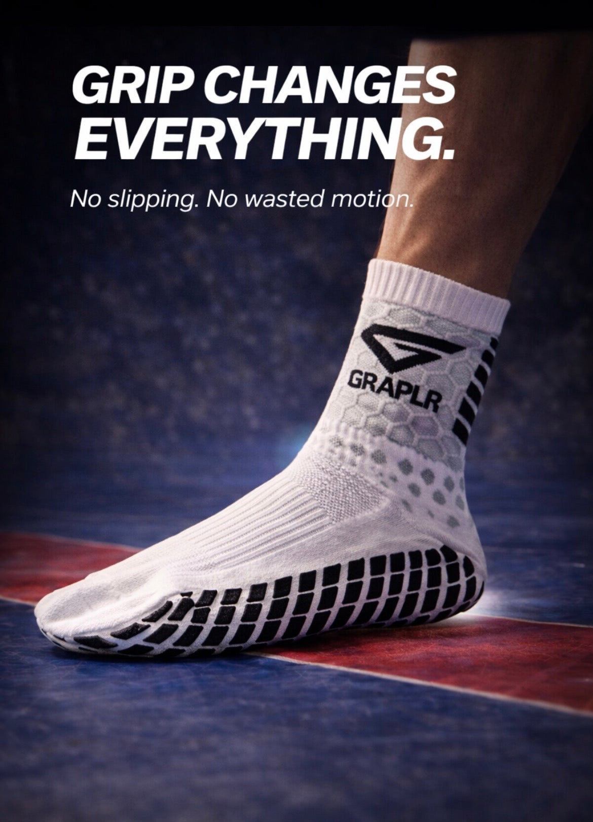 GRAPLR Grip Socks — 2 Pairs